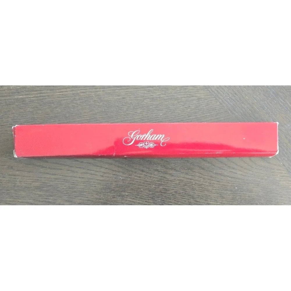 Gorham Heritage Silverplated Cake Knife 12.5 inch Stainless Blade YH506 Italy